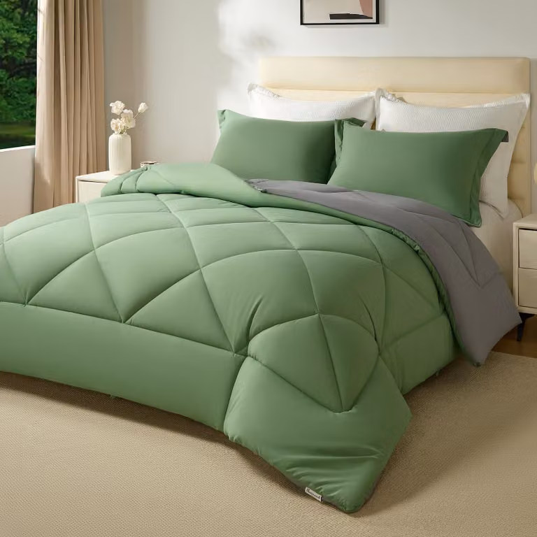 Piumino invernale 240x260 cm, Oeko-Tex, 400 g/m², con 2 federe