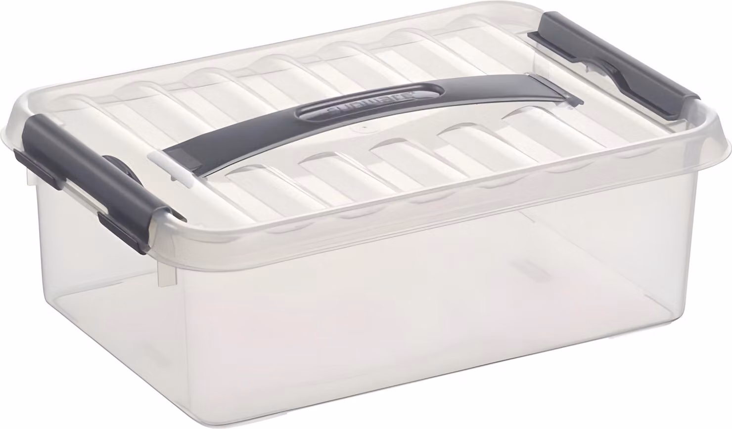 6 unità di contenitore Helit Box 4 L, modello Q-Line, marca Sunware (codice prodotto H6160002)