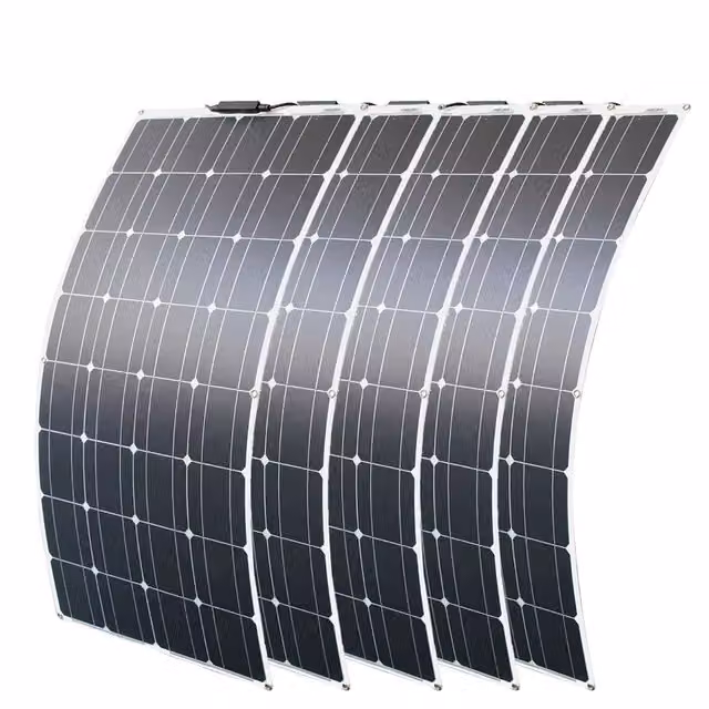Modulo solare portatile, design flessibile, silicio monocristallino, pannello solare da 500w