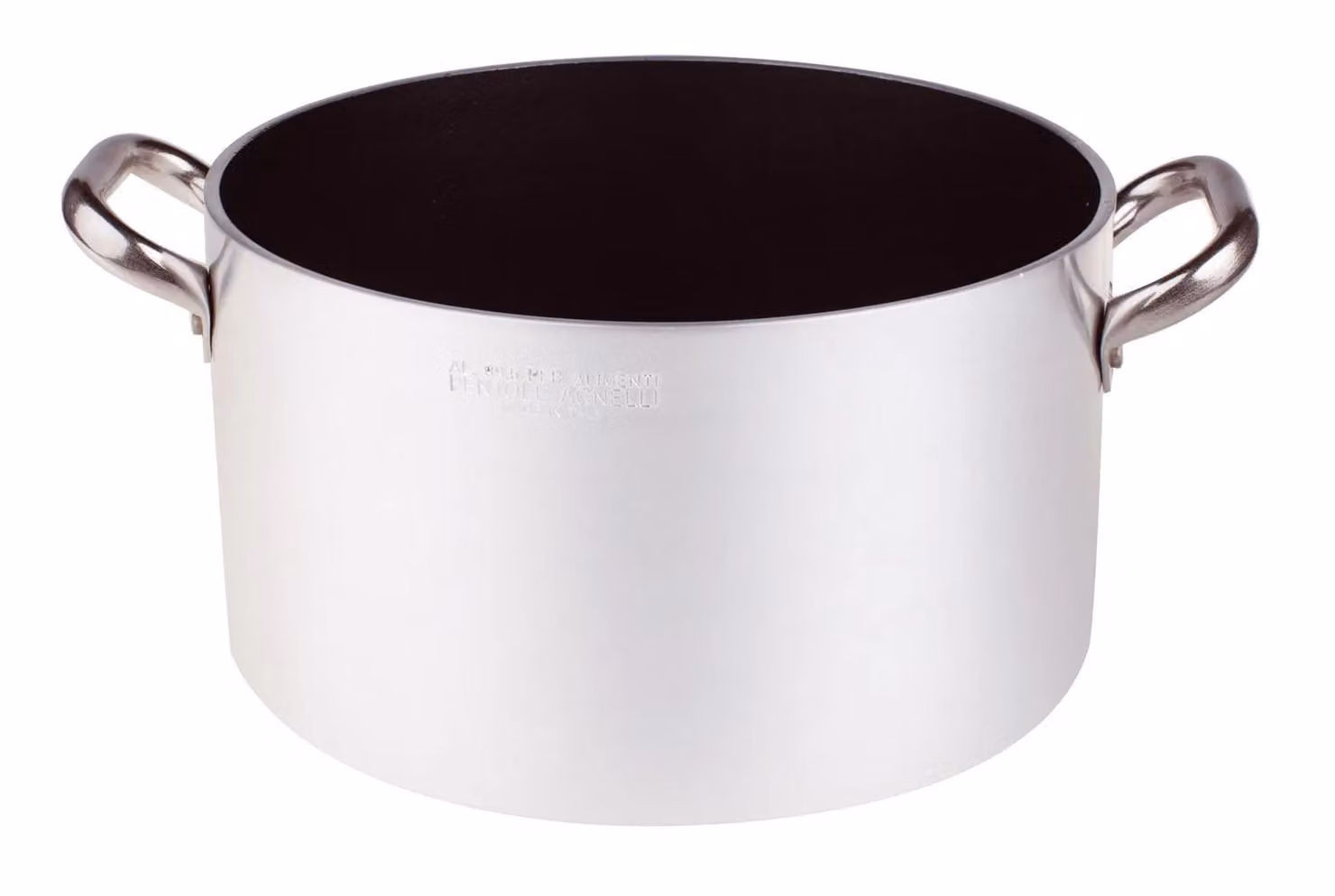 Casseruola Alta in alluminio antiaderente 5mm, due maniglie, diam. 45cm