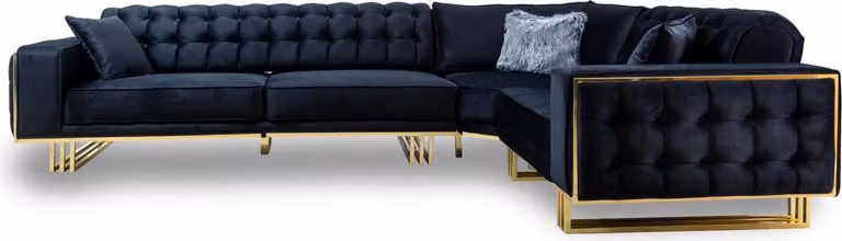 Exclusive Ecksofa Modern L-Form Designer Stil Möbel Wohnzimmer Eckgarnitur