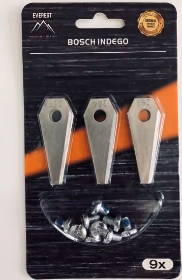 Lama per tosaerba automatica Per Bosch Kpl. 9 pz.