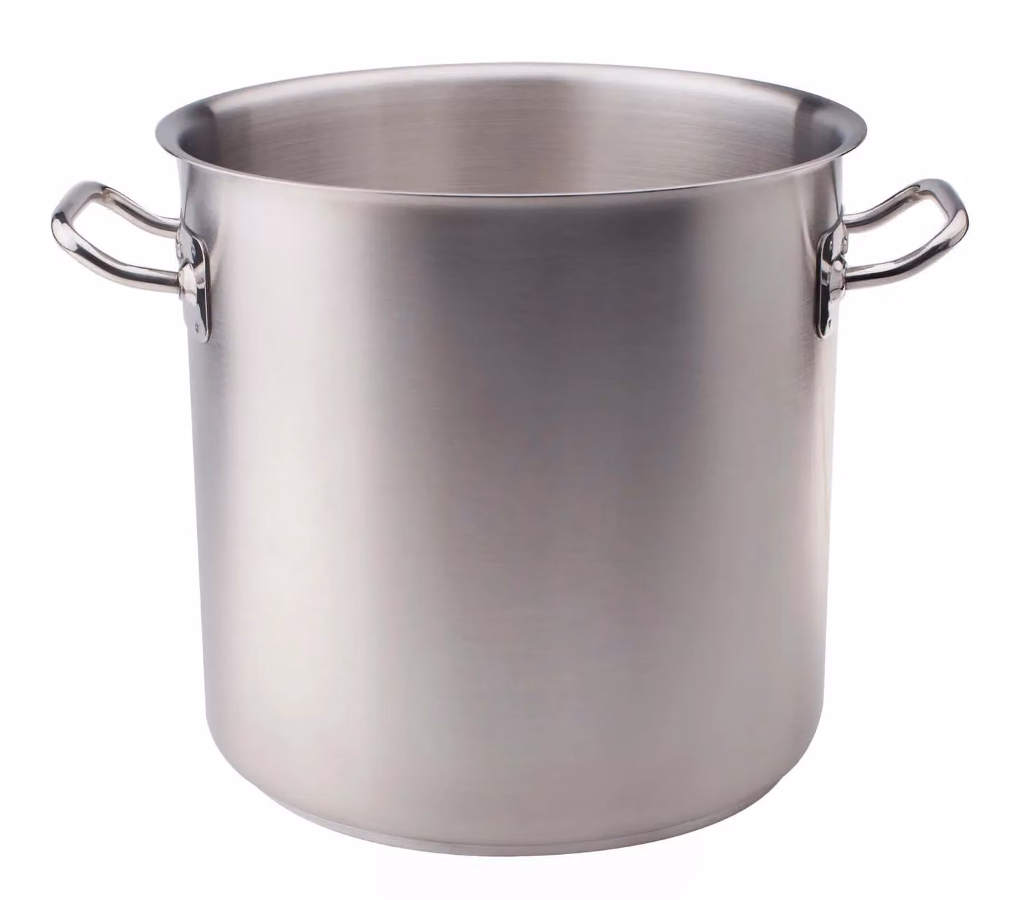 Pentola Alta in acciao inox per induzione, due maniglie, diam. 28cm