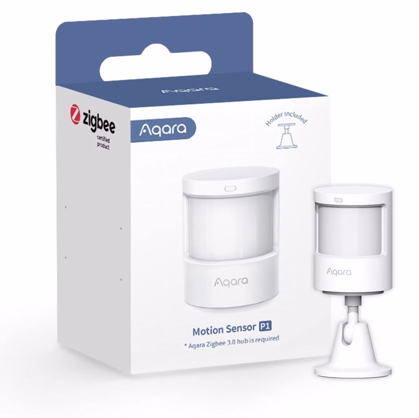 Sensore di movimento Zigbee - Richiede hub Zigbee 3.0 - Batteria da 5 anni - Rilevamento regolabile fino a 7 m - Per casa intelligente e allarme