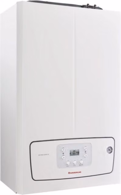 Caldaia a Condensazione Immergas Victrix Tera 24 Plus V2 Metano Solo Riscaldamento con Kit Scarico Fumi e Controllo via App Bluetooth in Colore Bianco