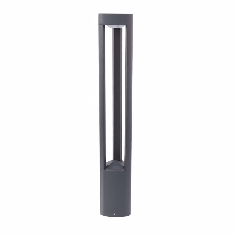 Colonna luminosa per esterni 80x12,5 cm GX53 grigio scuro IP54 SU-MA FAN GL 11205