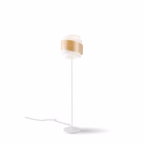 Piantana Moderna Polilux ® New Gold E Metallo 1 Luce E27