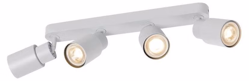 SLV PURI 2.0 Tubo, plafoniera da parete e soffitto, lungo, 4 x max. 6W GU10, grigio 1008347