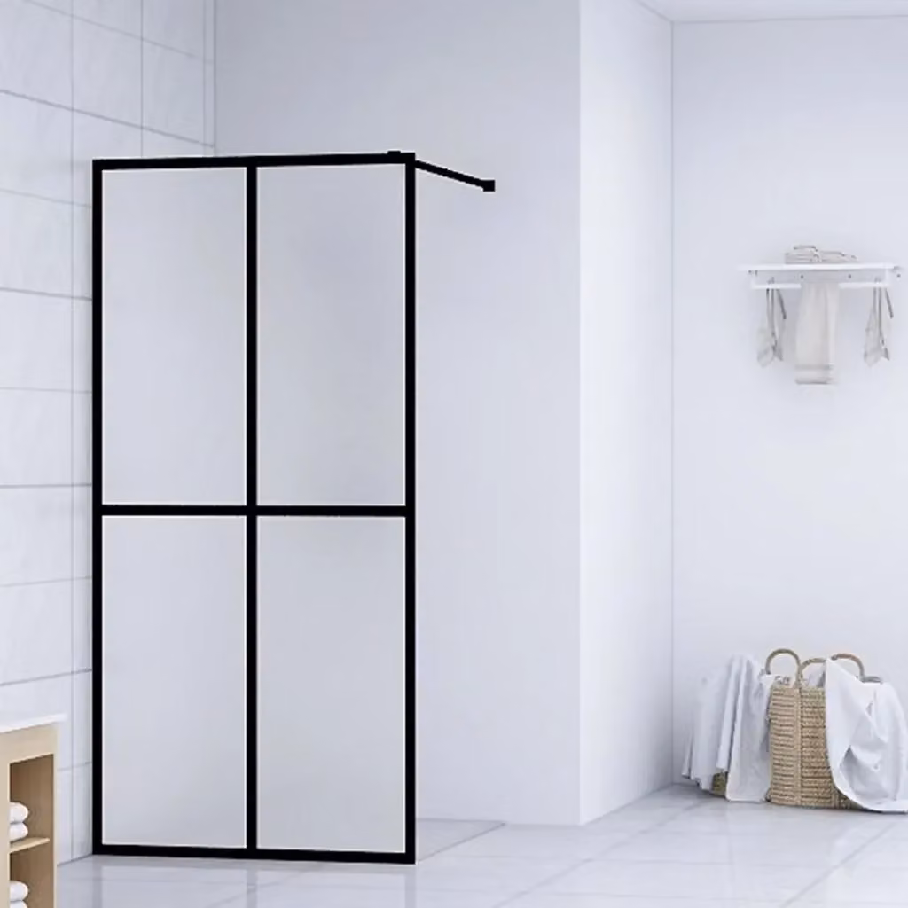 Cabina Doccia Walk-in Rettangolare DESIGN IN con Schermo in Vetro Temperato Glassato Frosted L: 140 cm, H: 195 cm, Spessore: 5 mm CFW4279038 – 2