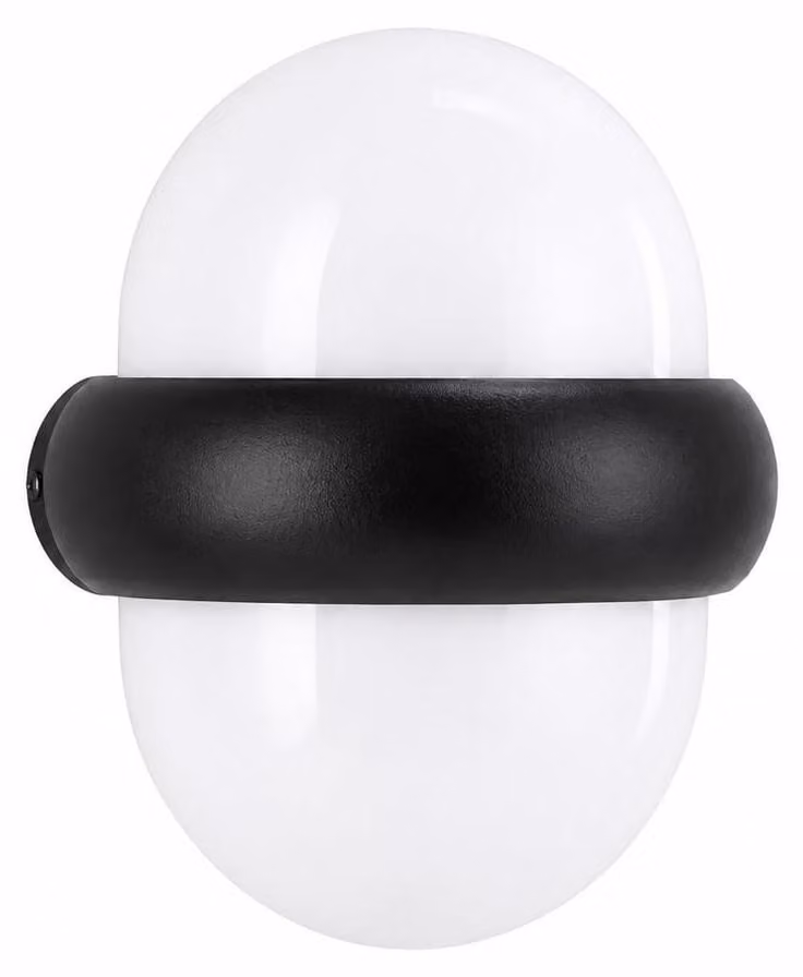 Lampada a LED da parete, 10 W, 920 lumen, luce bianco caldo, grado di protezione IP54, angolo di illuminazione 180°