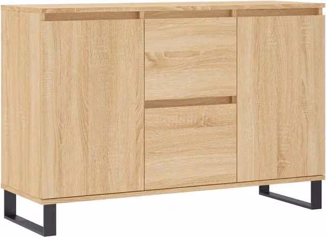 Credenza | Madia | Buffet da pranzo | Armadio da pranzo Rovere Sonoma 101,5x35x70 cm in Legno Multistrato