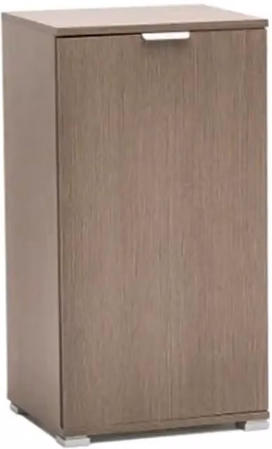 Base cucina KIVIO con anta in rovere grigio opaco, già montata, L: 45 cm, H: 85 cm, P: 38 cm – 1