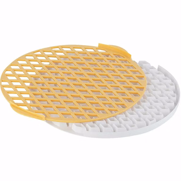Tescoma Tagliapasta reticolato rotondo per crostate in plastica giallo, Diametro: 30,5 cm
