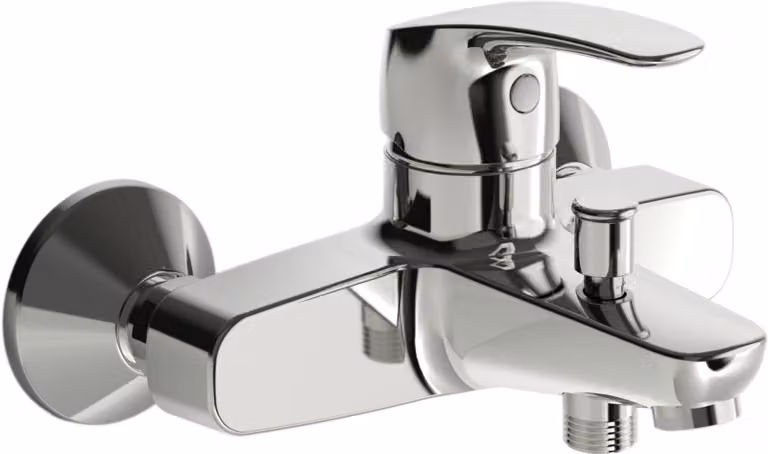 Hansa Wannen-Hebelmischer Hansapinto Neu f. Wand. Umstellung Brause/Wanne chrom