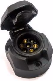 Presa Gancio Di Traino Plastica 7/12V 7 Pin 1Pc Forte Qualità