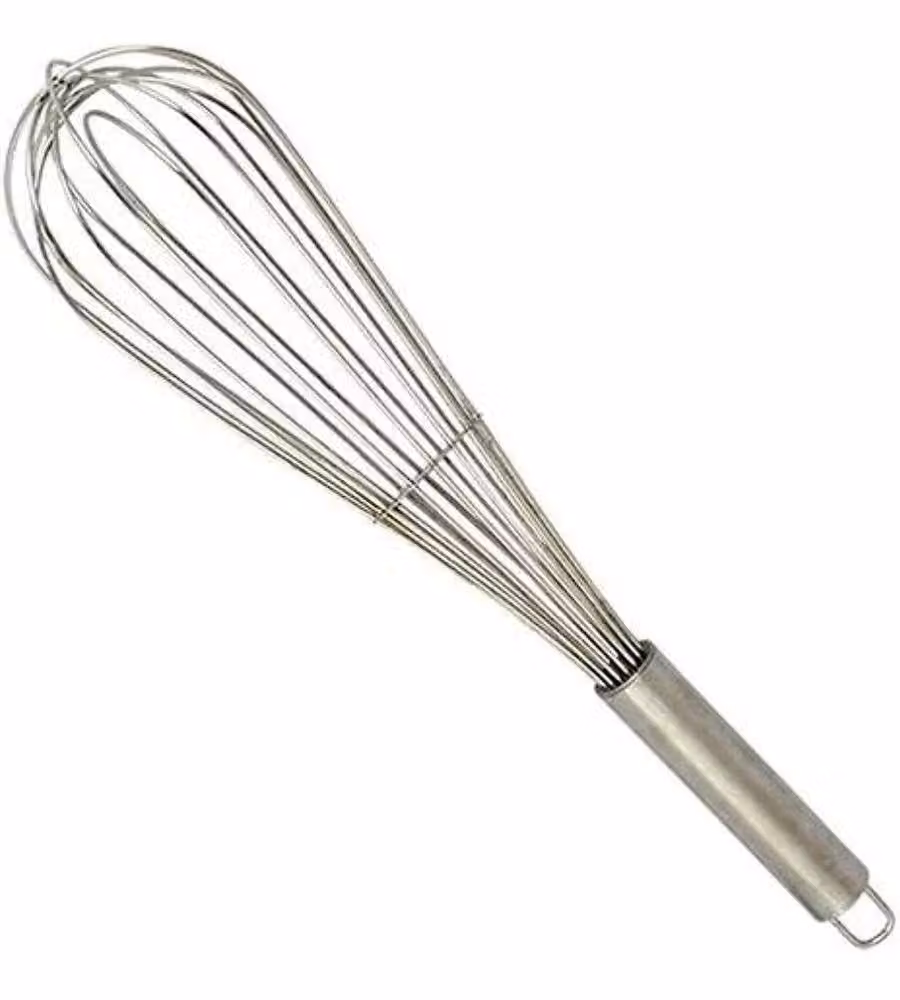 Frusta in filo d'acciaio 40 cm Gnali