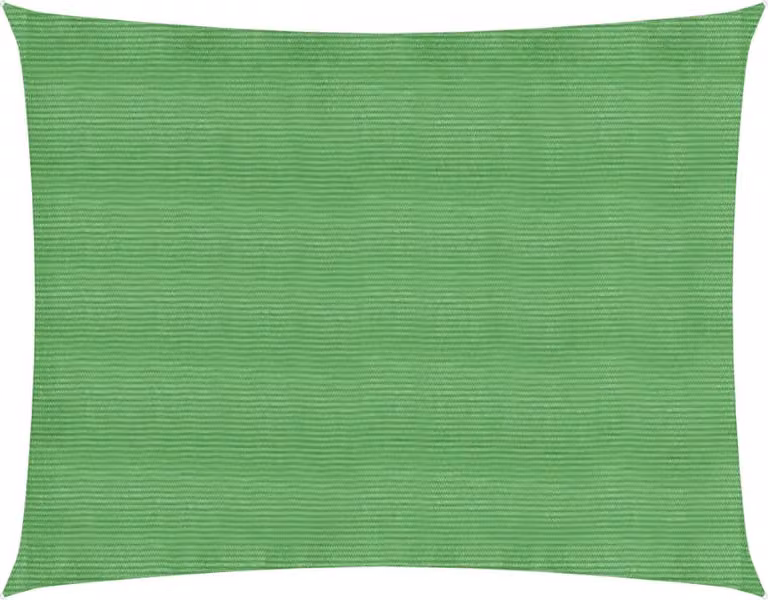 Tenda da sole The Living Store 160 g/m² verde chiaro 3x4,5 m HDPE
