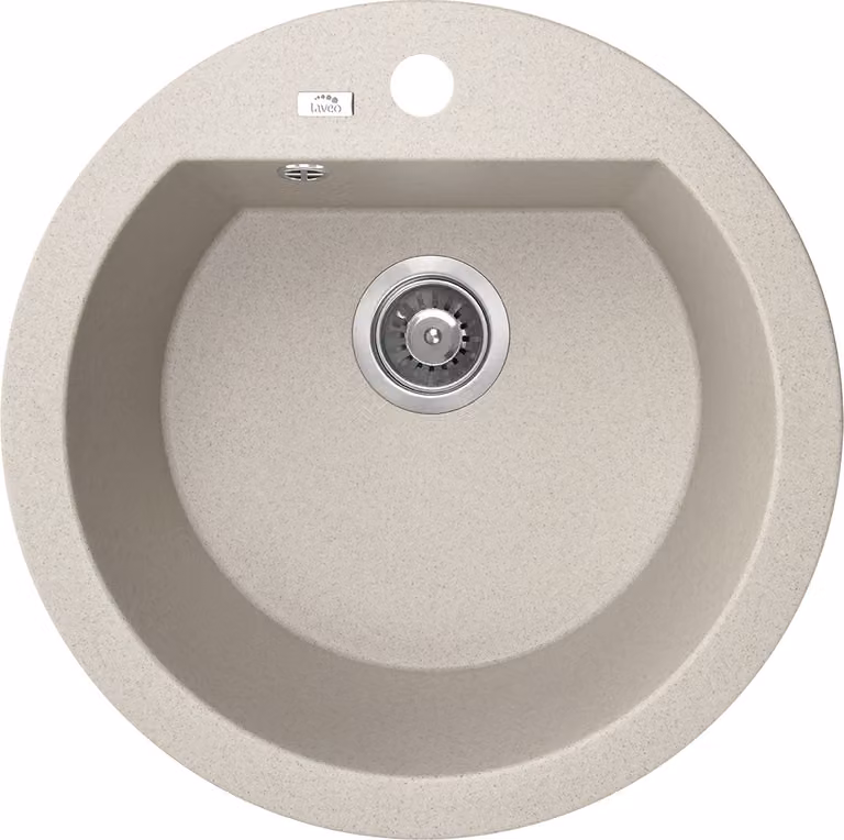 Lavello di design in granito 1 vasca beige