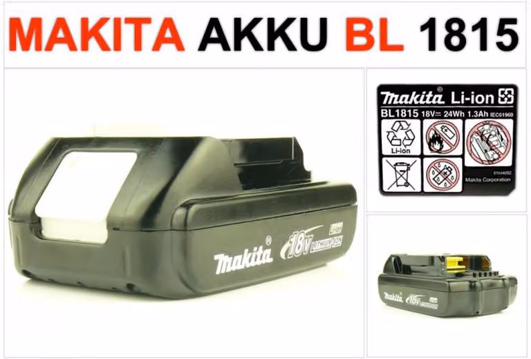 Batteria agli ioni di litio 18 V / 1,5 Ah