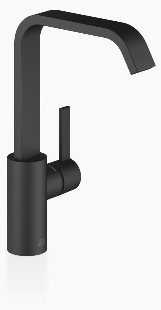 Dornbracht IMO Mitigeur monocommandé pour lavabo avec bec haut, sans garniture d'écoulement, saillie 165mm, 33526671-33, 33526671-33