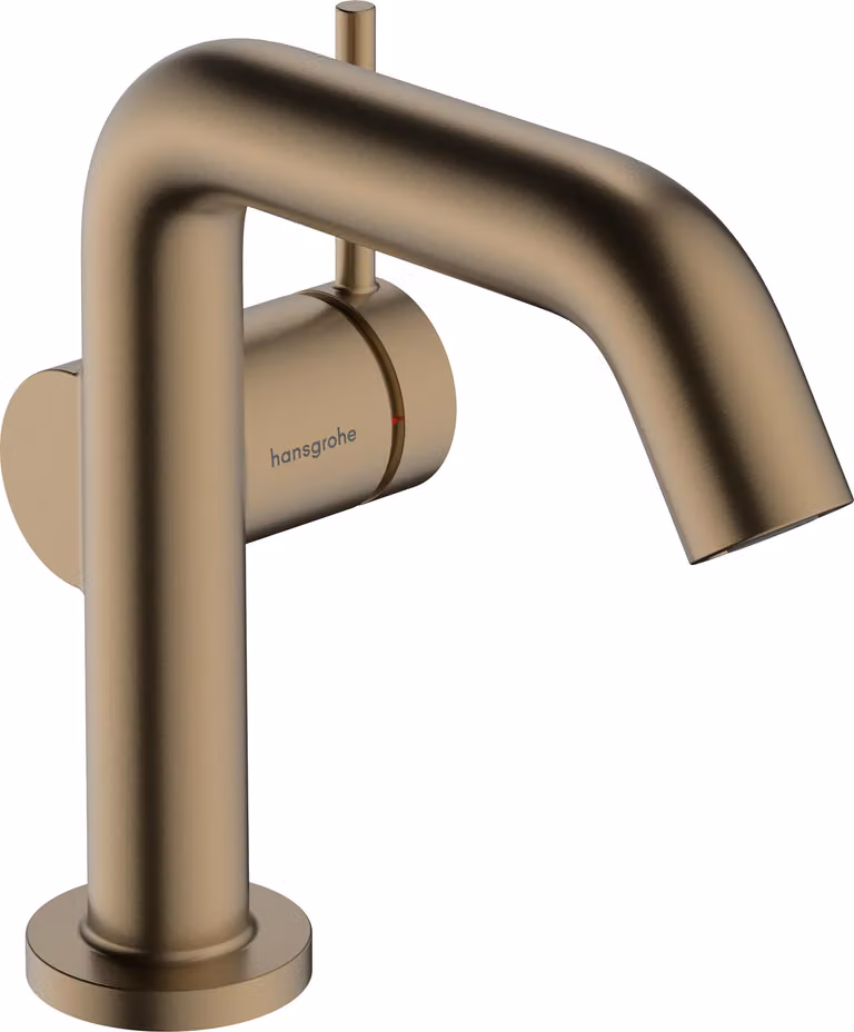 Robinetterie de lavabo hansgrohe Tecturis S 110 Fine CoolStart, EcoSmart+, sans garniture d'écoulement, portée 130 mm, 73321140, 73321140