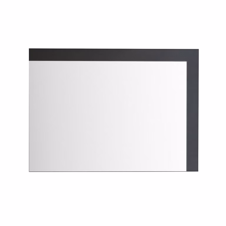 Specchio Bagno da Parete - Grigio Nero - 500 x 700 - Hoxton