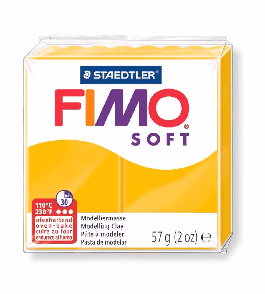 Pasta fimo soft 16 - 56 g giallo