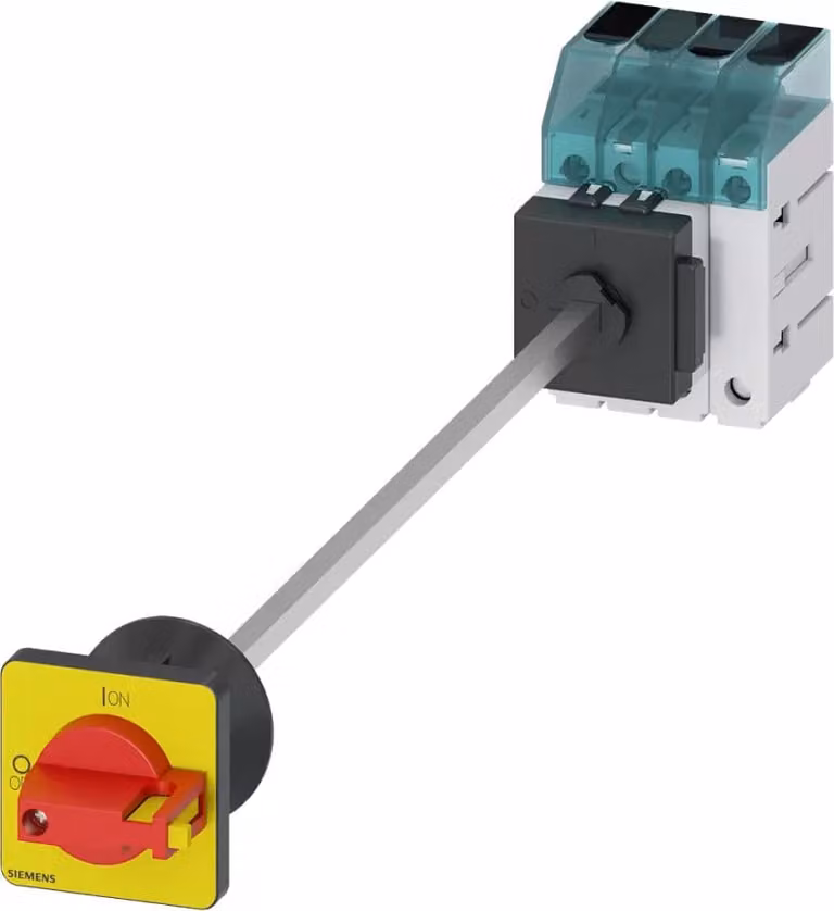 Interruttore sezionatore Siemens 3LD3, Iu 32 A, interruttore generale a 3 poli + N 3LD32400TL13