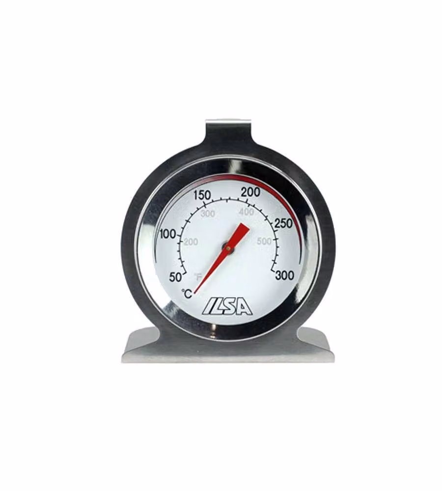 Termometro per forno e ambiente Ilsa in acciaio inox color argento L: 7 cm, P: 6 cm – 1