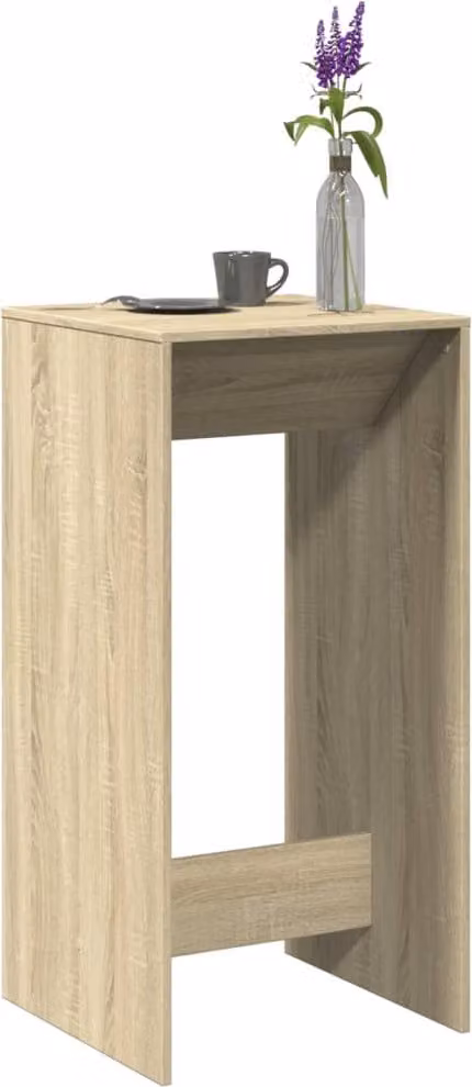 Maison Exclusive - Tavolo da bar in rovere Sonoma 51x50x103,5 cm Materiale ligneo