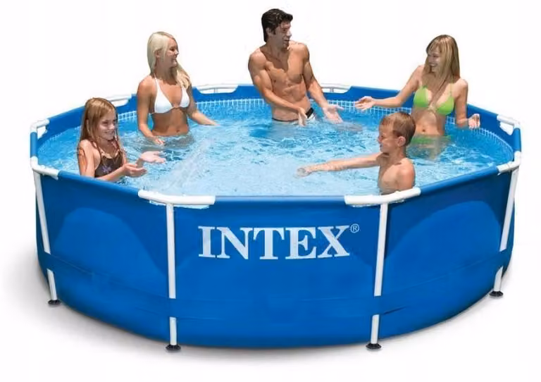 INTEX 28200NP 305 x 76 cm, 485 l, vasca rotonda con ripiano, modello 2026