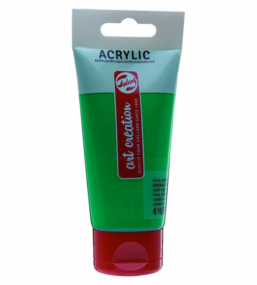 Acrilico 75 ml verde smeraldo