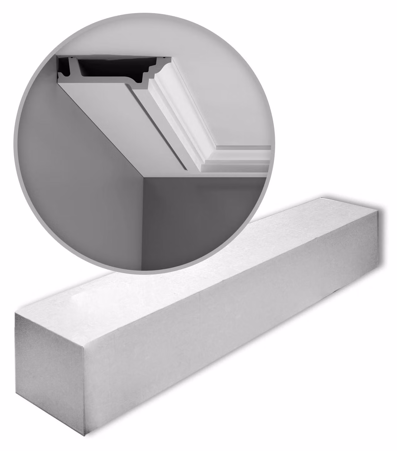 Cornici Orac Decor LUXXUS C305-box 1 cartone con 8 strisce decorative da 16 m
