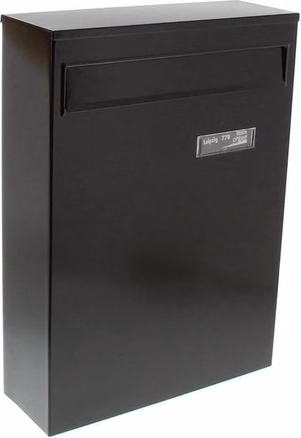 Bocchetta postale da incasso Burg-Wächter formato A4, conforme norma EN 13724, colore moka 778 BR