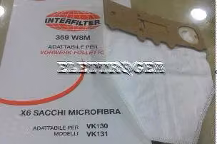 Sacco Aspirapolvere Folletto Pz 6 Vkf050 Mondo