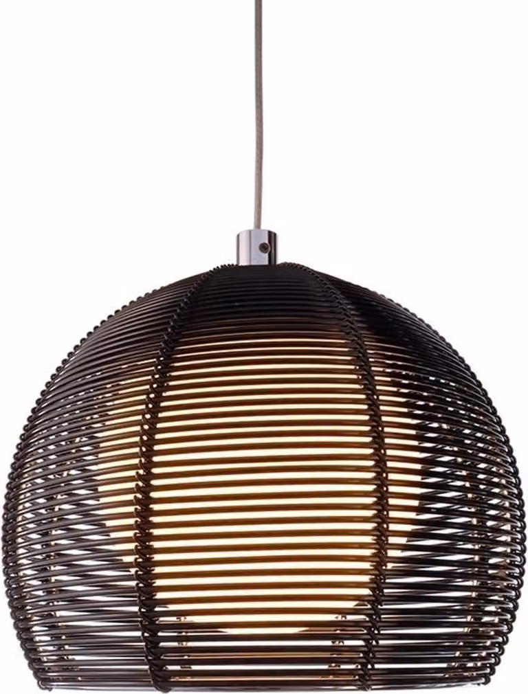 Kapego 342030 Filo Ball lampada a sospensione , nero