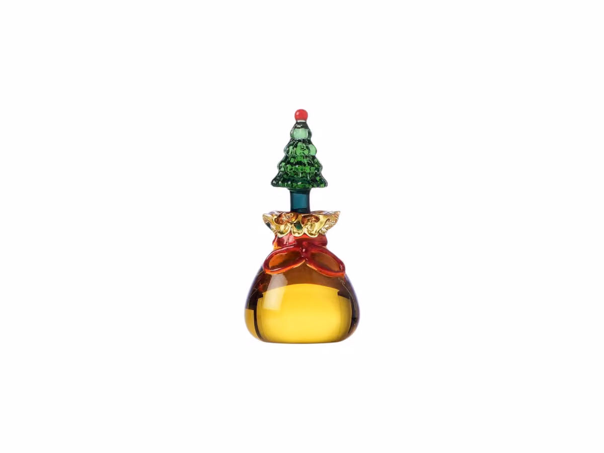 Christmas Tales Segnaposto - Albero di Natale con Sacco Giallo