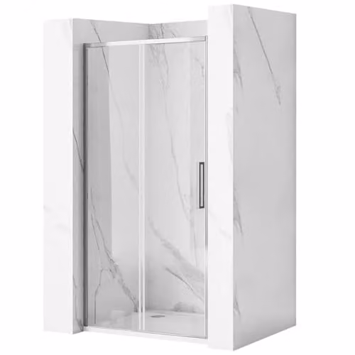 Rea - Porta Doccia, Rapid Slide 160, Cromo 0,6X160X195cm