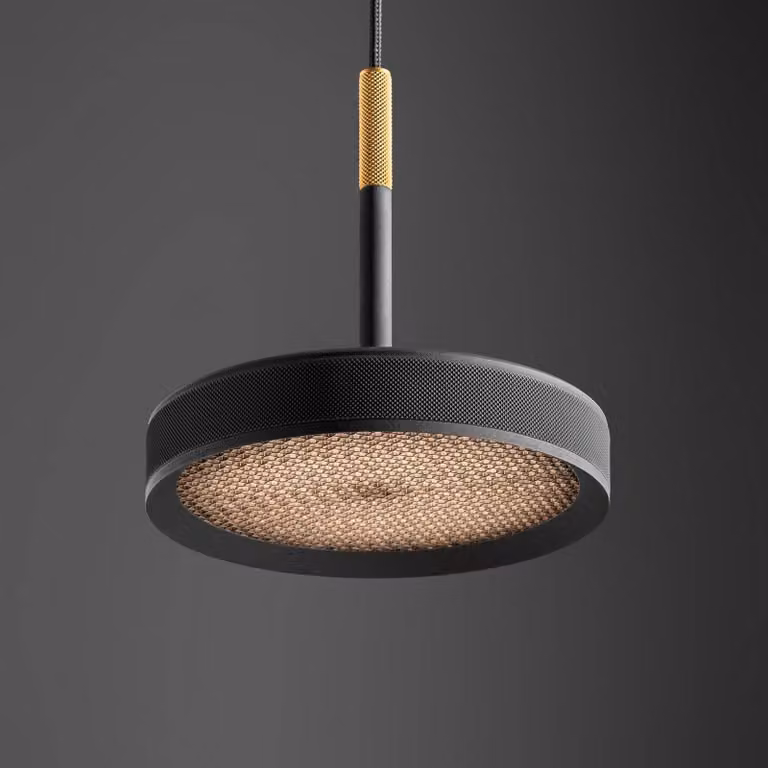OLEV Lampada a sospensione Overfly, dimmerabile, Nero, Soggiorno / Sala da pranzo, Alluminio, Design, Lampada a sospensione