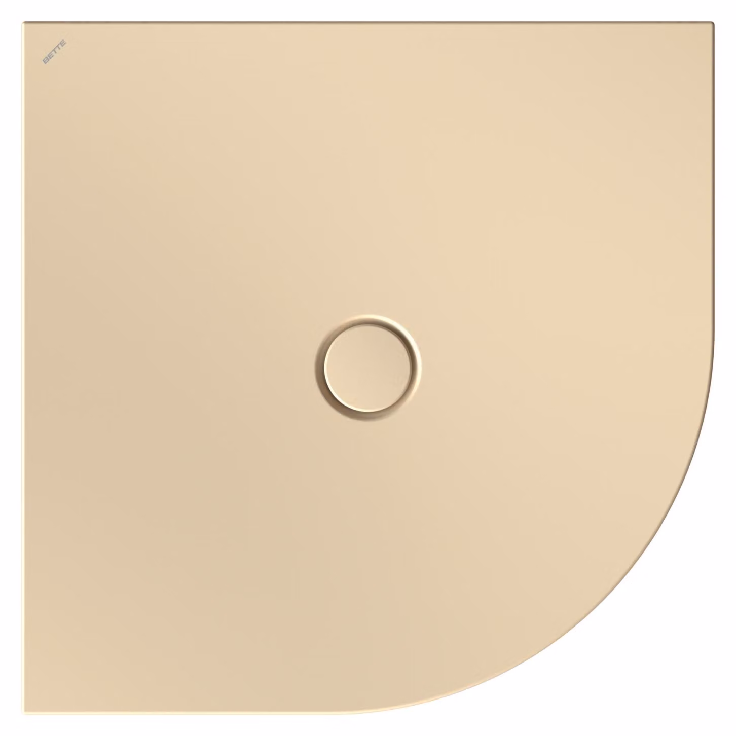 BetteFloor Corner receveurs de douche quart de cercle avec BetteGlasur Plus, 900x900mm, 5421-441PLUS, 5421-441PLUS
