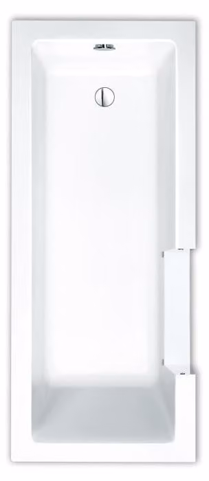 Vasca-doccia monoblocco Repabad Livorno, dimensioni 160 x 70 cm, ingresso a sinistra