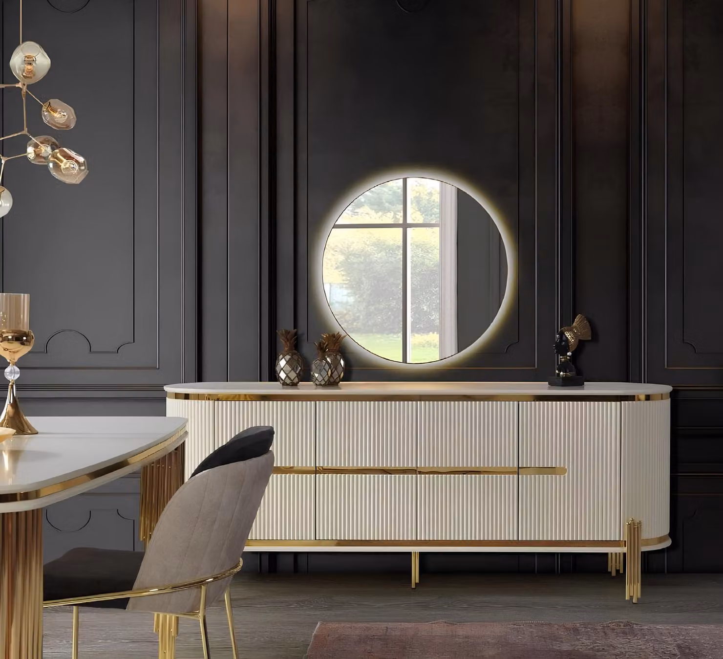 Luxus Sideboard Kommoden Holz Design Schlafzimmer Kommode Stil Modern Möbel