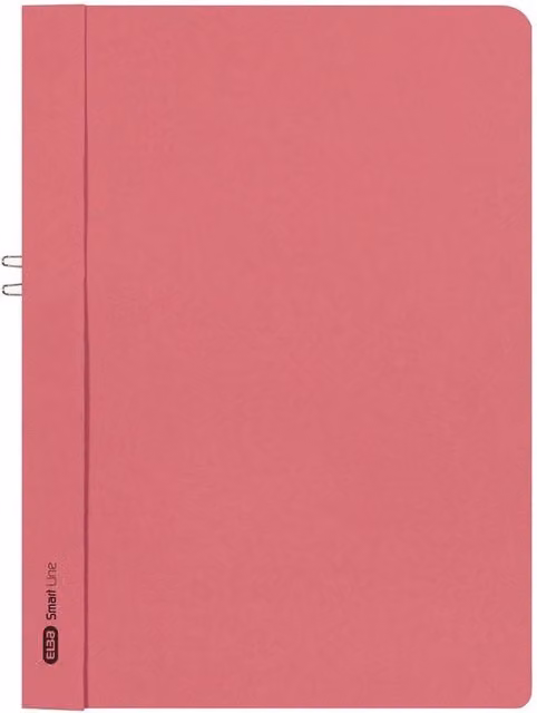 Bastone di cartone per A4, senza copertina anteriore, rosso, 50 pezzi