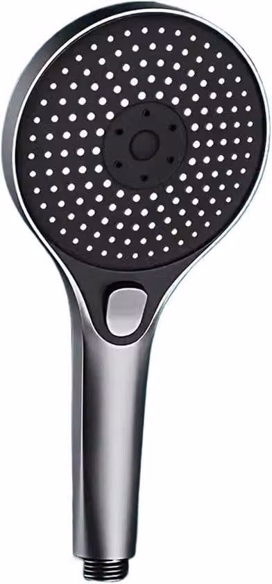 Utilizzo per lavastoviglie - Tubo flessibile per idropulitrice con ampio beccuccio - Tubo flessibile per doccia rinforzato con 3 posizioni del getto - Grande doccia a pioggia per il bagno - Grigio