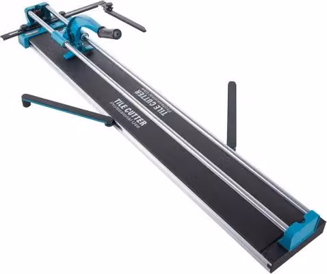 Tagliapiastrelle Manuale Professionale VEVOR in Alluminio Nero con Guida Laser Regolabile, Lunghezza Massima 120 cm