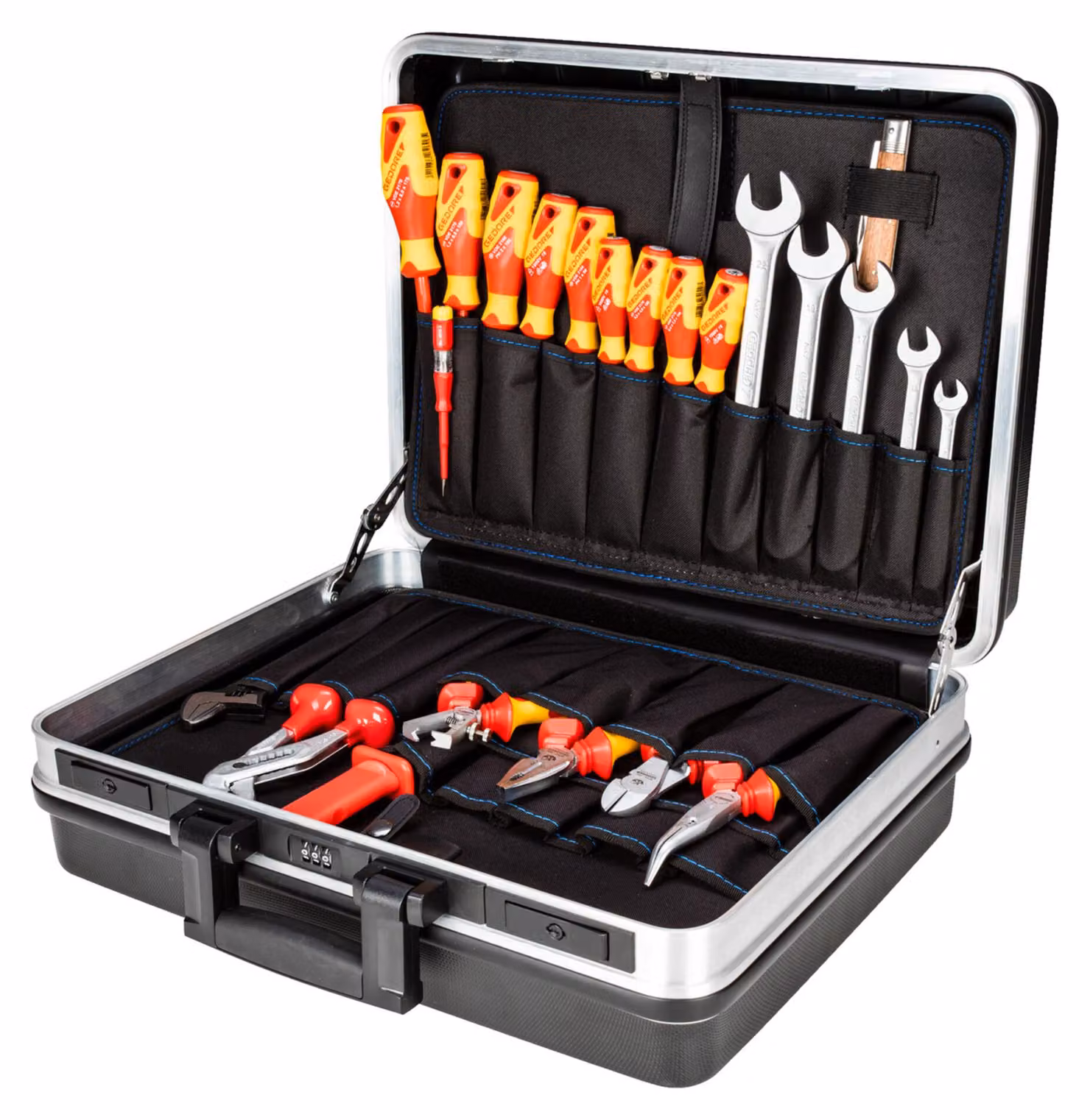 Set di utensili VDE da 74 pezzi + valigetta Gedore | 4010886950876
