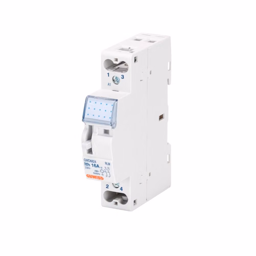 Relè 1NO, 16A, 230VAC - Relè di installazione 230VAC GWD6604