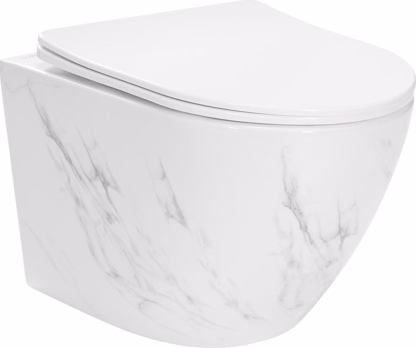 WC sospeso WC sospeso + sedile WC Soft Close Marmo