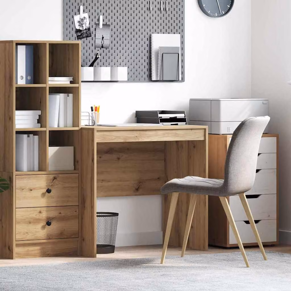Maison Exclusive - Scrivania in rovere artigianale 80 x 50 x 76 cm