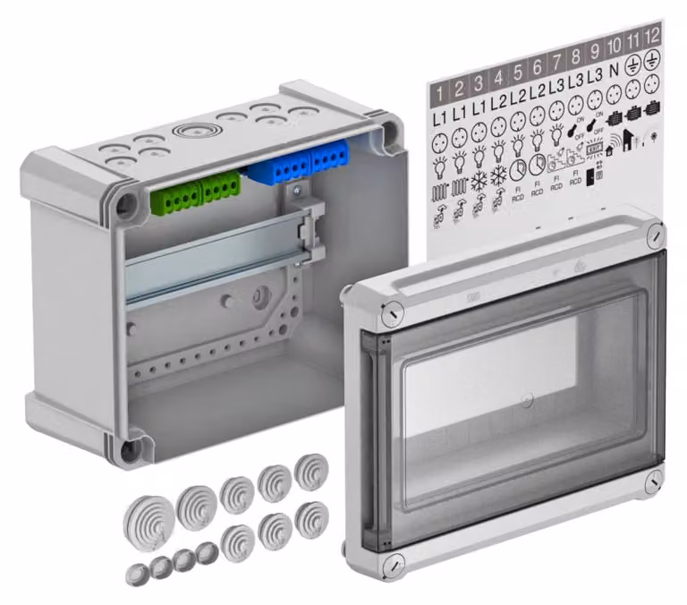 OBO Bettermann piccolo quadro di distribuzione per max